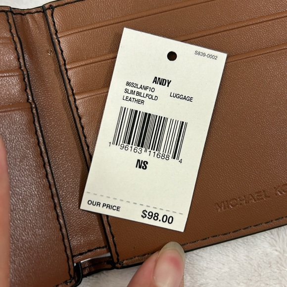 🖤MICHAEL KORS Slim billfold wallet in box - Picture 8 of 13